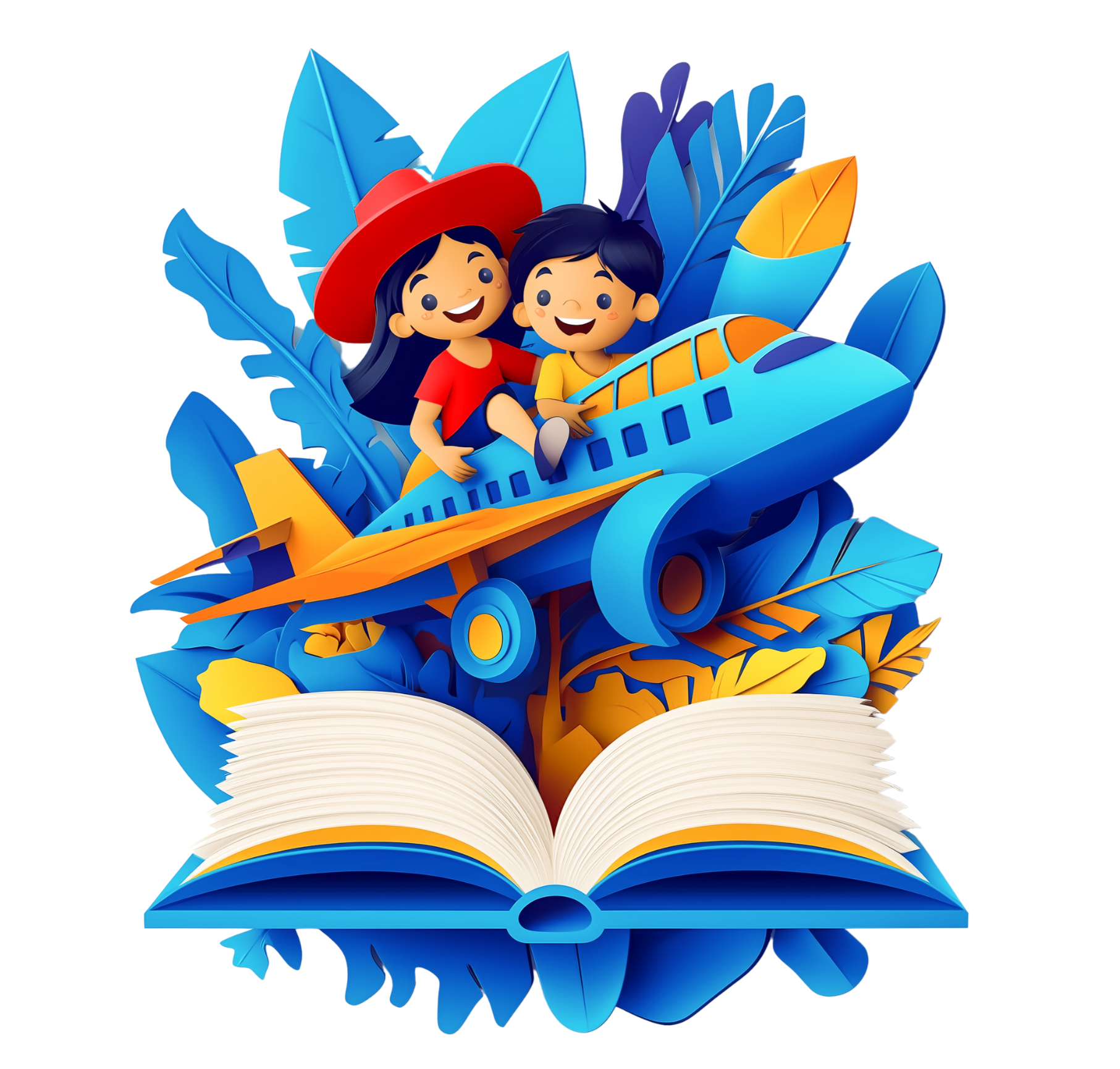 Niños Jugando con el libro A Ver A Ver Venezuela